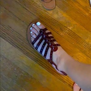 Mossimo flat sandals Size 11 (fits like 10)